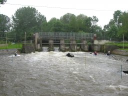 2013-06-02 la Boutonne écluses de Bernouet kayak